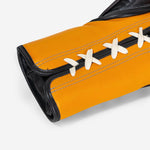 Guantoni Di Nardo con lacci 16 Oz Borgogna-giallo-Combat Arena