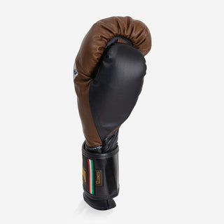 Guantoni Di Nardo con velcro 12 Oz Marrone-nero