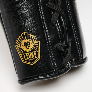 Guantoni Leone GOAT GN103L con lacci Nero-Combat Arena