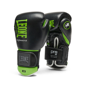 Guantoni Leone Professional 2 GN115C Verde 10 Oz