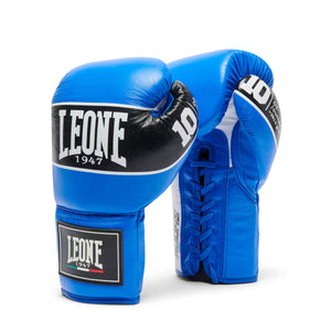 Guantoni Leone Shock Pro con lacci GN057L Blu