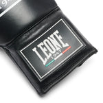 Guantoni Leone Shock Pro con lacci GN057L Nero-Combat Arena