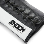 Guantoni Leone Shock Pro con lacci GN057L Nero-Combat Arena