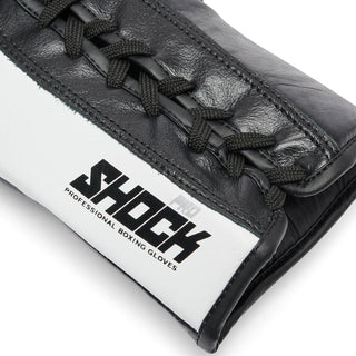 Guantoni Leone Shock Pro con lacci GN057L Nero-Combat Arena