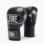 Guantoni Leone Shock Pro con lacci GN057L Nero-Combat Arena