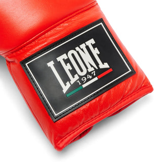 Guantoni Leone Shock Pro con lacci GN057L Rosso
