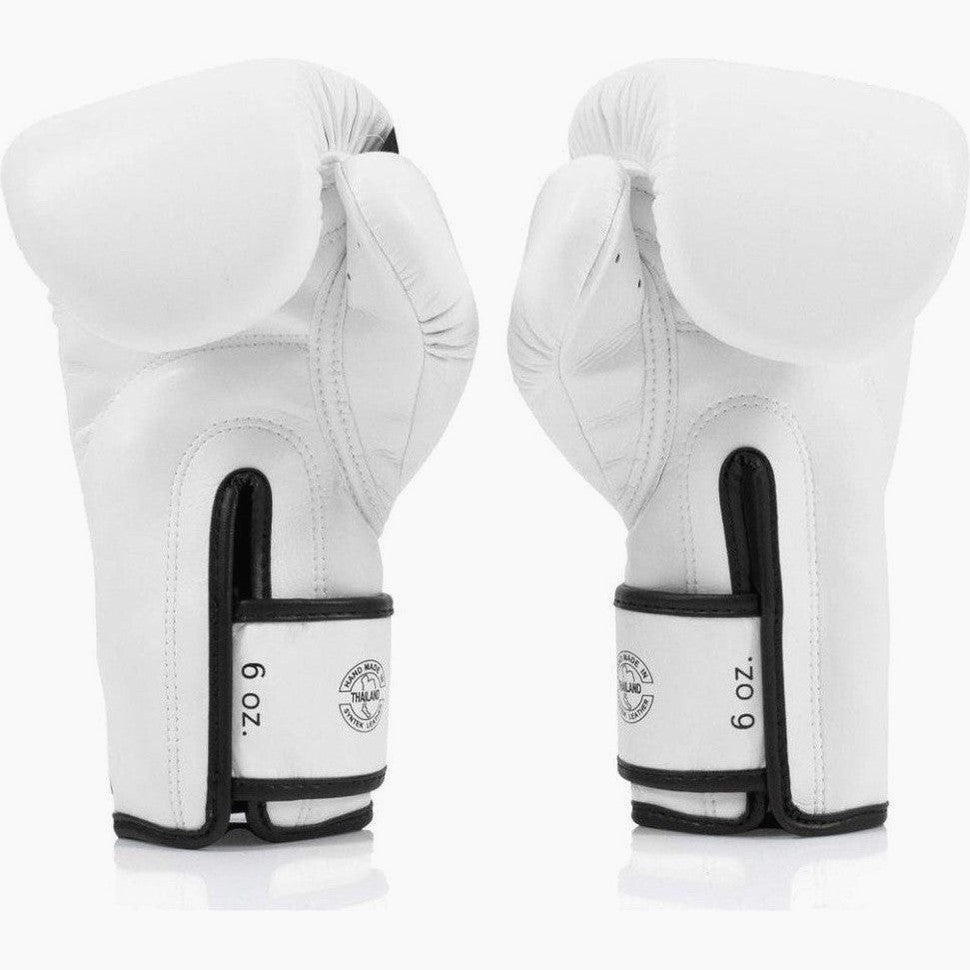 Guantoni Muay Thai Fairtex BGV14 Bianco