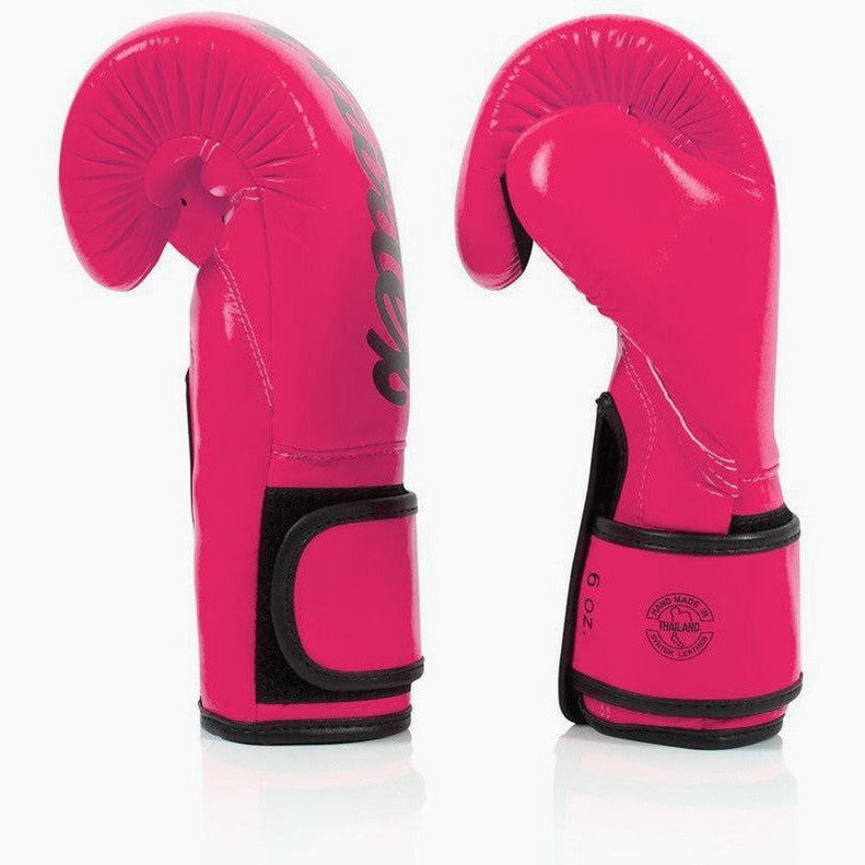 Guantoni Muay Thai Fairtex BGV14 Rosa