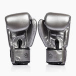 Guantoni Muay Thai Fairtex BGV1C-Plus Gun Metallic-Combat Arena