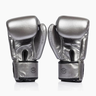 Guantoni Muay Thai Fairtex BGV1C-Plus Gun Metallic-Combat Arena