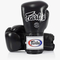 Guantoni Muay Thai Fairtex BGV5 Super Sparring Nero-Combat Arena
