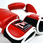 Guantoni Muay Thai Twins Special BGVL10 Bianco-rosso