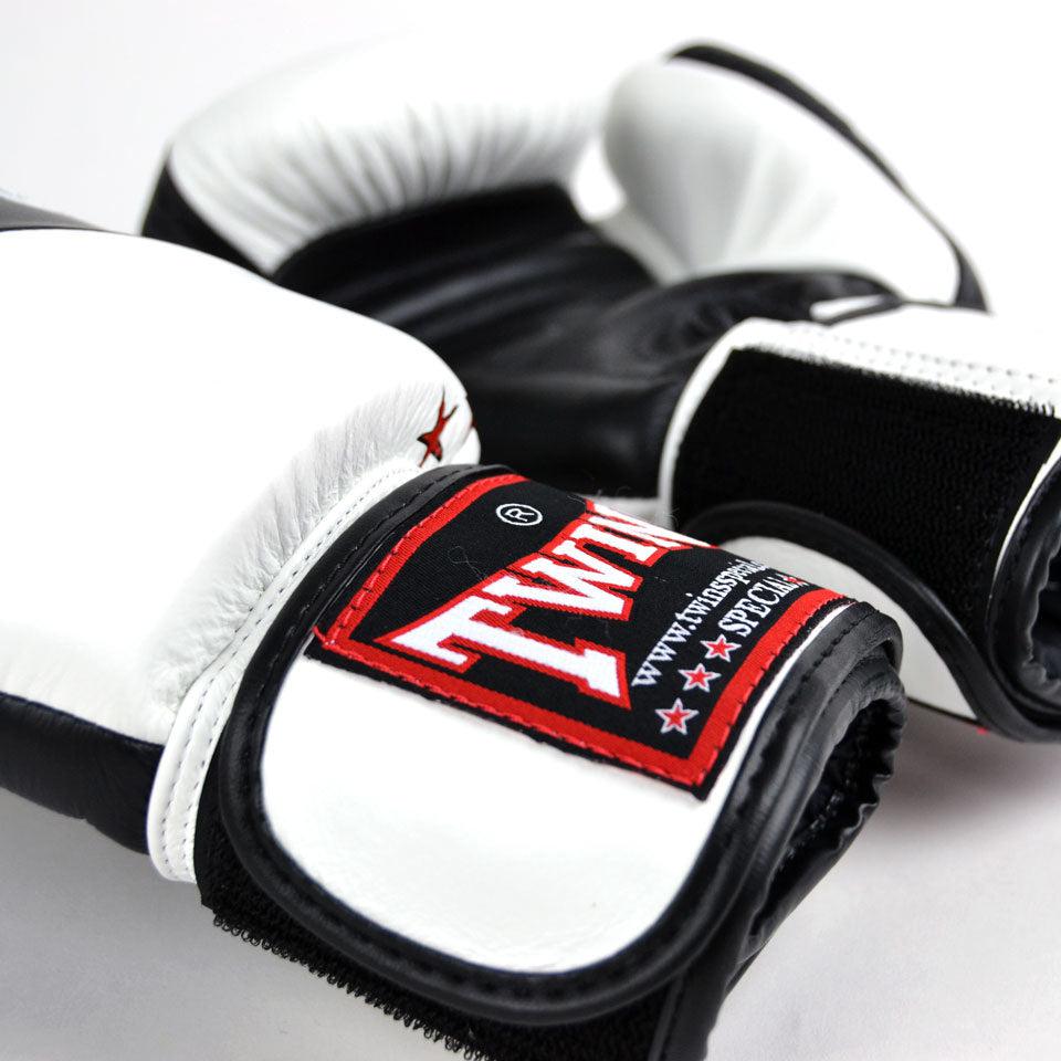 Guantoni Muay Thai Twins Special BGVL10 Nero-bianco