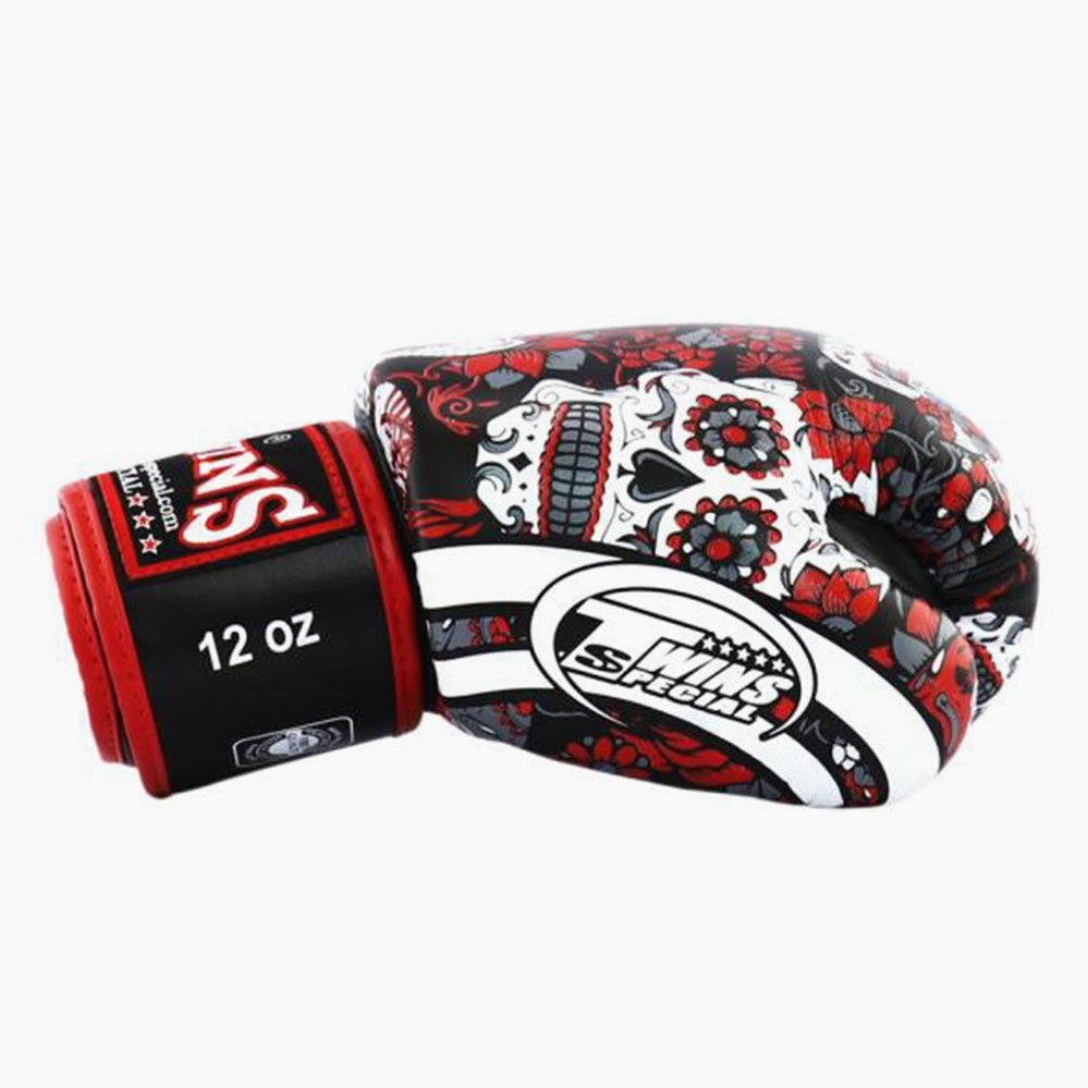 Guantoni Muay Thai Twins Special FBGV53 Skull Red