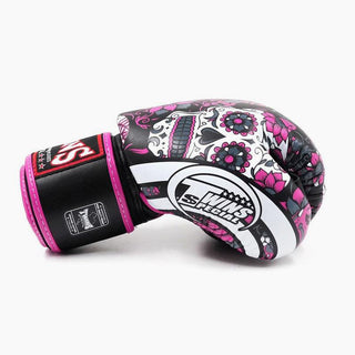 Guantoni Muay Thai Twins Special FBGVL 3 Skull Rosa-Combat Arena