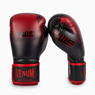 Guantoni RWS x Venum 2.0 Nero-rosso-Combat Arena
