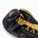 Guantoni Adidas Hybrid 500 Pro con lacci Nero-oro