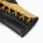 Guantoni Adidas Hybrid 500 Pro con lacci Nero-oro