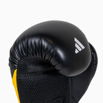 Guantoni Adidas Speed Tilt 200 WAKO 10 Oz Nero-giallo-bianco