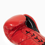 Guantoni Cleto Reyes Professional CB2 Rosso-Nero con lacci