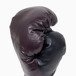 Guantoni Di Nardo con lacci Borgogna-Nero 14 oz