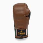Guantoni Di Nardo con lacci Marrone Nero 10 Oz