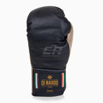 Guantoni Di Nardo con lacci Nero-Beige 12 oz