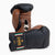 Guantoni Di Nardo con lacci Nero-Marrone 16 oz
