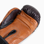 Guantoni Di Nardo con velcro 14 Oz Borgogna-cognac-Combat Arena