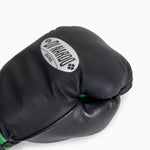 Guantoni Di Nardo con velcro 14 Oz Nero-verde-Combat Arena