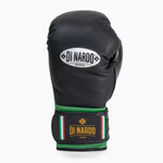 Guantoni Di Nardo con velcro 14 Oz Nero-verde-Combat Arena