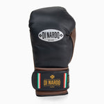 Guantoni Di Nardo con velcro 16 Oz Nero-cacao