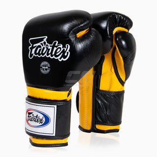 Guantoni Fairtex Mexican Style BGV9 Nero-giallo