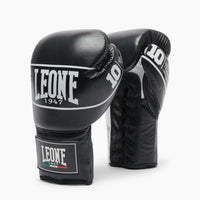 Guantoni Leone Shock Pro con lacci GN057L Nero-Combat Arena