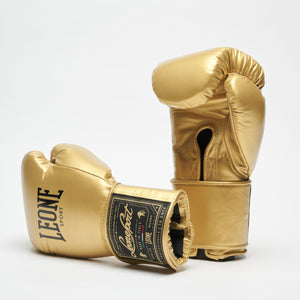Guantoni Leone Sport Orlando Classico con velcro Oro