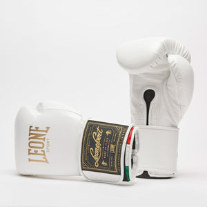 Guantoni Leone Sport Orlando Tricolore con velcro Bianco