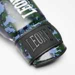Guantoni Leone Urban Fighter GN335 Blu-verde camo