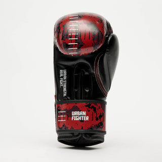 Guantoni Leone Urban Fighter GN335 Rosso-nero camo