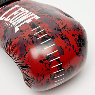 Guantoni Leone Urban Fighter GN335 Rosso-nero camo
