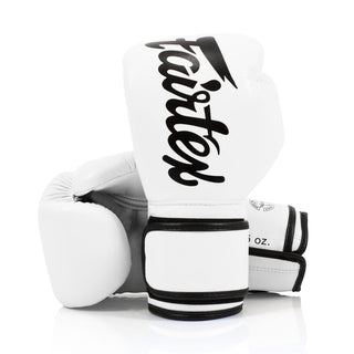 Guantoni Muay Thai Fairtex BGV14 Bianco