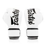 Guantoni Muay Thai Fairtex BGV14 Bianco