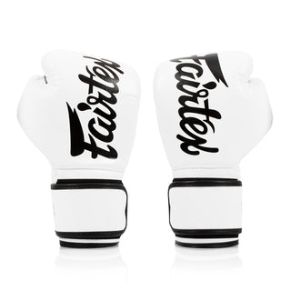 Guantoni Muay Thai Fairtex BGV14 Bianco