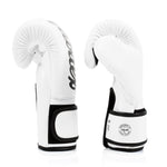 Guantoni Muay Thai Fairtex BGV14 Bianco