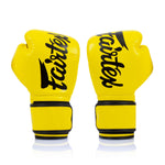 Guantoni Muay Thai Fairtex BGV14 Giallo