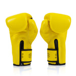 Guantoni Muay Thai Fairtex BGV14 Giallo