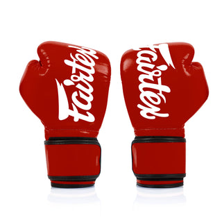 Guantoni Muay Thai Fairtex BGV14 Rosso