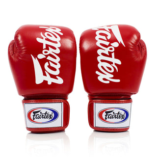 Guantoni Muay Thai Fairtex BGV19 Deluxe Rosso