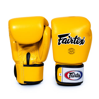 Guantoni Muay Thai Fairtex BGV1 Giallo