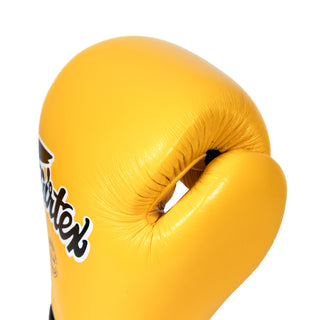 Guantoni Muay Thai Fairtex BGV1 Giallo