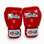 Guantoni Muay Thai Fairtex BGV1 Rosso